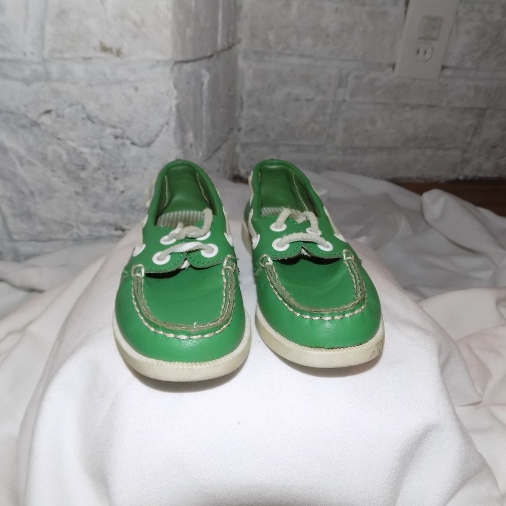 Janie And Jack Baby Boys Leather Loafers Boat Shoe